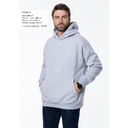 Худи унисекс STAN оверсайз 320, 69, Серый меланж,  (50/60)  (54/XXL)