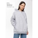 Худи унисекс STAN оверсайз 320, 69, Серый меланж,  (50/60)  (54/XXL)