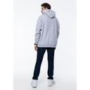 Худи унисекс STAN оверсайз 320, 69, Серый меланж,  (50/60)  (54/XXL)