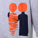 Худи унисекс STAN оверсайз 320, 69, Серый меланж,  (50/60)  (54/XXL)