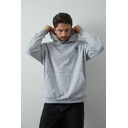 Худи унисекс STAN оверсайз 320, 69, Серый меланж,  (50/60)  (54/XXL)