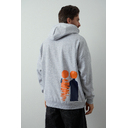 Худи унисекс STAN оверсайз 320, 69, Серый меланж,  (50/60)  (54/XXL)