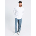 Свитшот унисекс STAN футер без начёса, 350, 96, Белый,  (10/1)  (44/XS)
