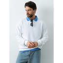 Свитшот унисекс STAN футер без начёса, 350, 96, Белый,  (10/1)  (44/XS)