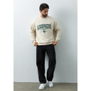 Свитшот унисекс STAN футер без начёса, 350, 96, Молочный,  (11)  (44/XS)