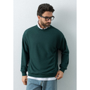 Свитшот унисекс STAN футер без начёса, 350, 96, Тёмно-зелёный,  (130)  (44/XS)