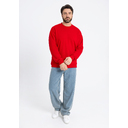 Свитшот унисекс STAN футер без начёса, 350, 96, Красный,  (14)  (44/XS)