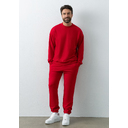 Свитшот унисекс STAN футер без начёса, 350, 96, Красный,  (14)  (44/XS)