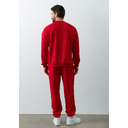 Свитшот унисекс STAN футер без начёса, 350, 96, Красный,  (14)  (44/XS)