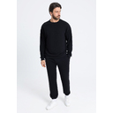 Свитшот унисекс STAN футер без начёса, 350, 96, Чёрный,  (20)  (44/XS)