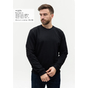 Свитшот унисекс STAN футер с начёсом 220, 60, Тёмно-синий,  (46)  (44/XS)