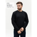 Свитшот унисекс STAN футер без начёса, 260, 63, Чёрный,  (20)  (44/XS)