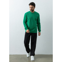Свитшот унисекс STAN футер без начёса, 260, 63, Зелёный,  (30)  (44/XS)