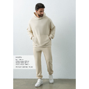 Брюки унисекс STAN футер без начёса, 350, 97, Молочный,  (11)  (44/XS)