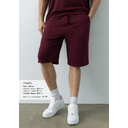 Шорты унисекс STAN футер, 260, 98, Бордовый,  (66)  (44/XS)