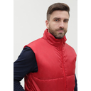 Жилет унисекс STAN утепленный таффета 210T,200, 84, Красный,  (14)  (44/XS)