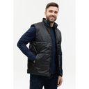 Жилет унисекс STAN утепленный таффета 210T,200, 84, Чёрный,  (20)  (44/XS)