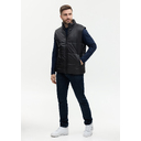 Жилет унисекс STAN утепленный таффета 210T,200, 84, Чёрный,  (20)  (44/XS)