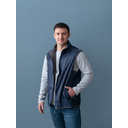 Жилет мужской STAN таффета 210T, 65, 24N, Синий,  (16/1)  (46/S)