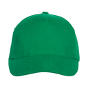Бейсболка STAN 5 клиньев хлопок 280, 11, Зелёный,  (30)  (56-58/ONE SIZE)