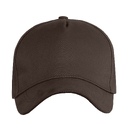 Бейсболка STAN 5 клиньев хлопок 260, 12, Тёмно-Шоколадный,  (107)  (56-58/ONE SIZE)