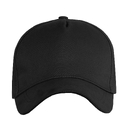 Бейсболка STAN 5 клиньев хлопок 260, 12, Чёрный,  (20)  (56-58/ONE SIZE)