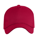 Бейсболка STAN 5 клиньев хлопок 260, 12, Бордовый,  (66)  (56-58/ONE SIZE)