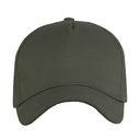 Бейсболка STAN 5 клиньев хлопок, 260, 112, Оливковый хаки,  (36)  (56-58/ONE SIZE)