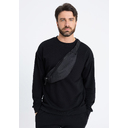 Сумка поясная 122, Чёрный,  (20)  (ONE SIZE)