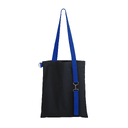 Шоппер Superbag black (чёрный с синим)