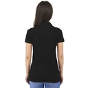 Рубашка поло Rock Lady, женская (черная, 2XL)