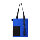 Шоппер Superbag Color (синий с чёрным)