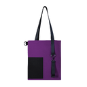 Шоппер Superbag Color (фиолетовый с черным)