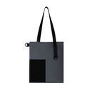 Шоппер Superbag Color (темно-серый с чёрным)