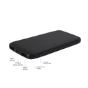 Внешний аккумулятор Bplanner Power 2 ST, софт-тач, 10000 mAh (Черный)