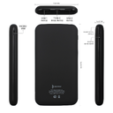 Внешний аккумулятор Bplanner Power 2 ST, софт-тач, 10000 mAh (Черный)