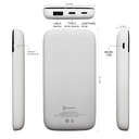 Внешний аккумулятор Bplanner Power 3 ST, софт-тач, 10000 mAh (Белый)