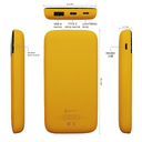 Внешний аккумулятор Bplanner Power 3 ST, софт-тач, 10000 mAh (Желтый)