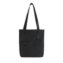 Шоппер Superbag ZIP, с двумя карманами и молнией (черный)
