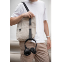 Шоппер Superbag ZIP, с двумя карманами и молнией (песочный)