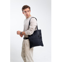 Шоппер Superbag Bubble, стёганый, с магнитной кнопкой (черный)