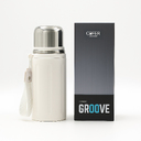 Термос Groove (слоновая кость)