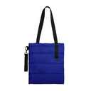 Шоппер Superbag Bubble New, стёганый, со скрытой магнитной кнопкой (синий с чёрным)