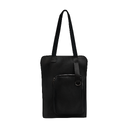 Шоппер Superbag Pocket, с внутренним креплением (карабин) и чехлом для мелочей (черный)