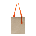 Шоппер Superbag Light, с внутренним креплением (полукольцо) (неокрашенный с оранжевым)