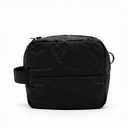 Несессер Superbag Bubble, стёганый, на молнии, с креплением на кольцо-карабин (черный)