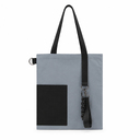 Набор Superbag Color kit: шоппер с обвесом (серый с чёрным)