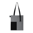 Набор Superbag Color kit: шоппер с обвесом (серый с чёрным)