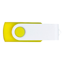 Флешка TWIST WHITE COLOR Желтая с белым 4015.04.07.32ГБ