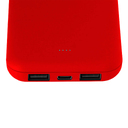 Внешний аккумулятор SIRIUS SOFT TYPE-C, 10000 мА·ч Красный 5047.03